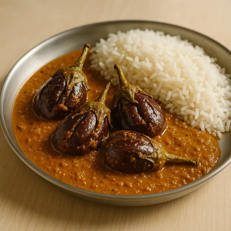 Bagara Baingan — 1 bowl