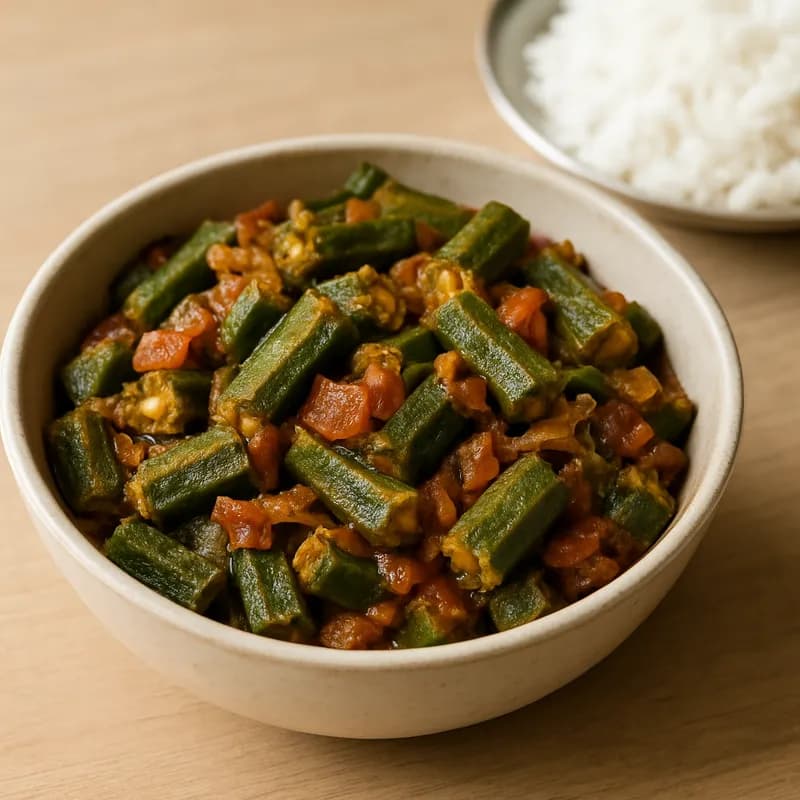 Bhindi Masala — 1 medium bowl