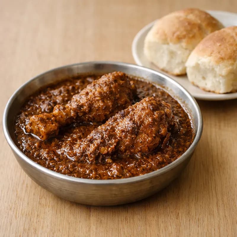 Chicken Xacuti — 1 bowl (2 pieces with gravy)