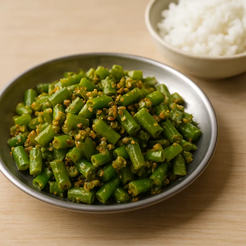French Beans (Green Beans) — 1 cup chopped