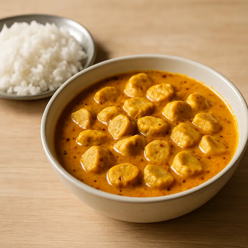 Gatte ki Sabzi — 1 bowl with gravy
