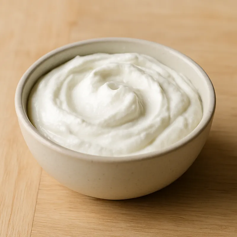 Greek Yogurt (Unsweetened) — 1 small bowl