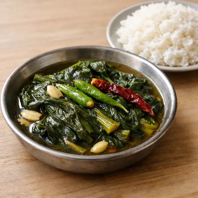 Haak (Kashmiri Collard Greens) — 1 bowl