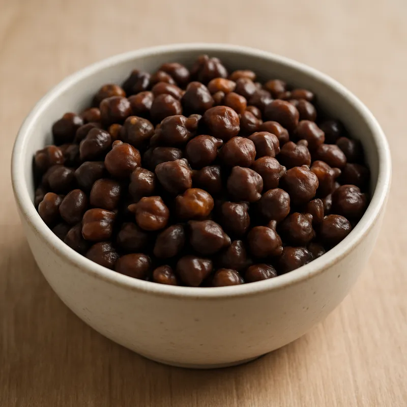 Kala Chana (Black Chickpeas, boiled) — 1 small bowl (boiled)