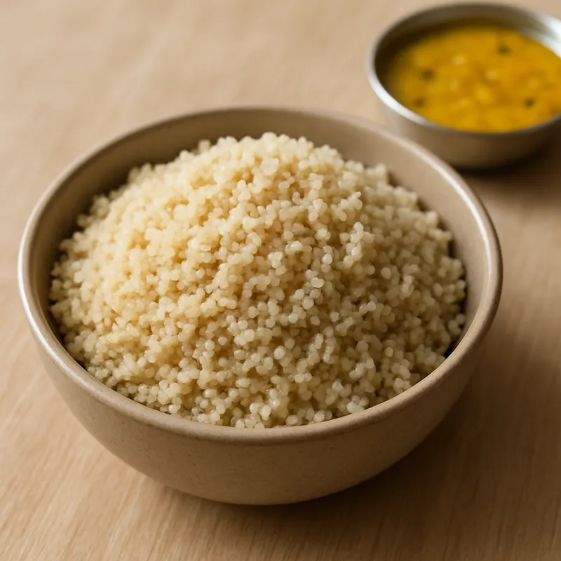 Little Millet (Samai / Kutki, Cooked) — 1 medium bowl (cooked)
