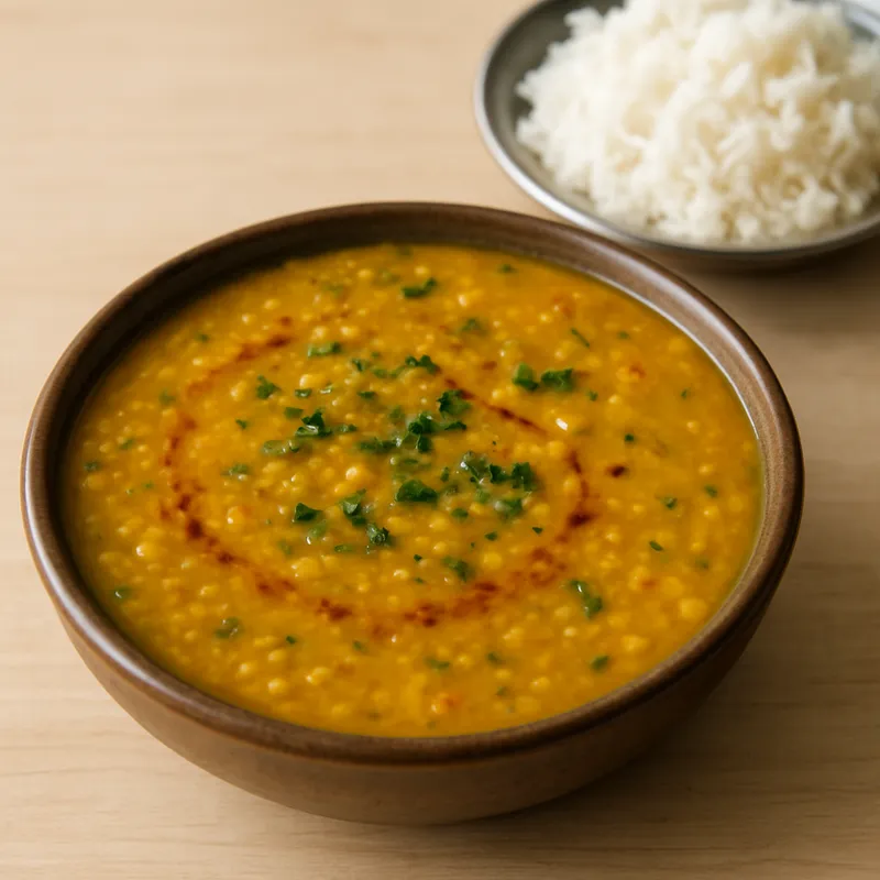 Masoor Dal (Red Lentils) — 1 medium bowl (cooked)