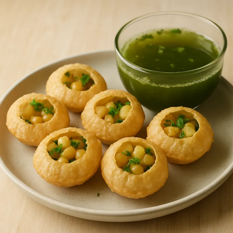 Pani Puri — 6 puris