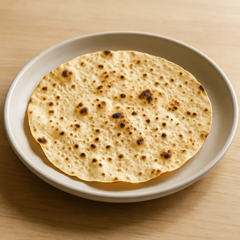 Papad (Roasted) — 1 roasted papad
