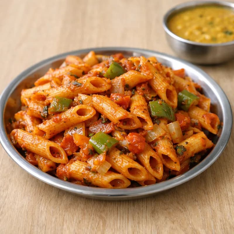 Pasta (Indian Masala) — 1 plate