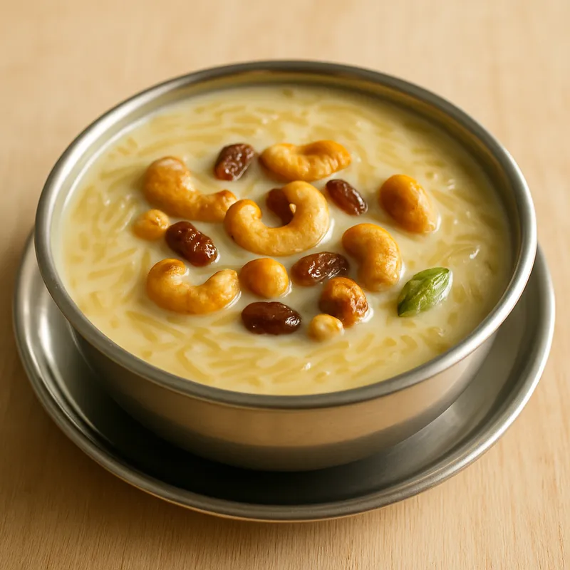 Payasam (Vermicelli/Moong Dal) — 1 small bowl (about 150g)