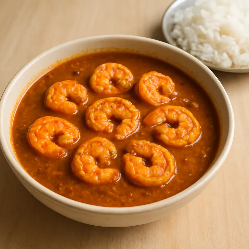 Prawn / Shrimp Curry — 1 medium bowl