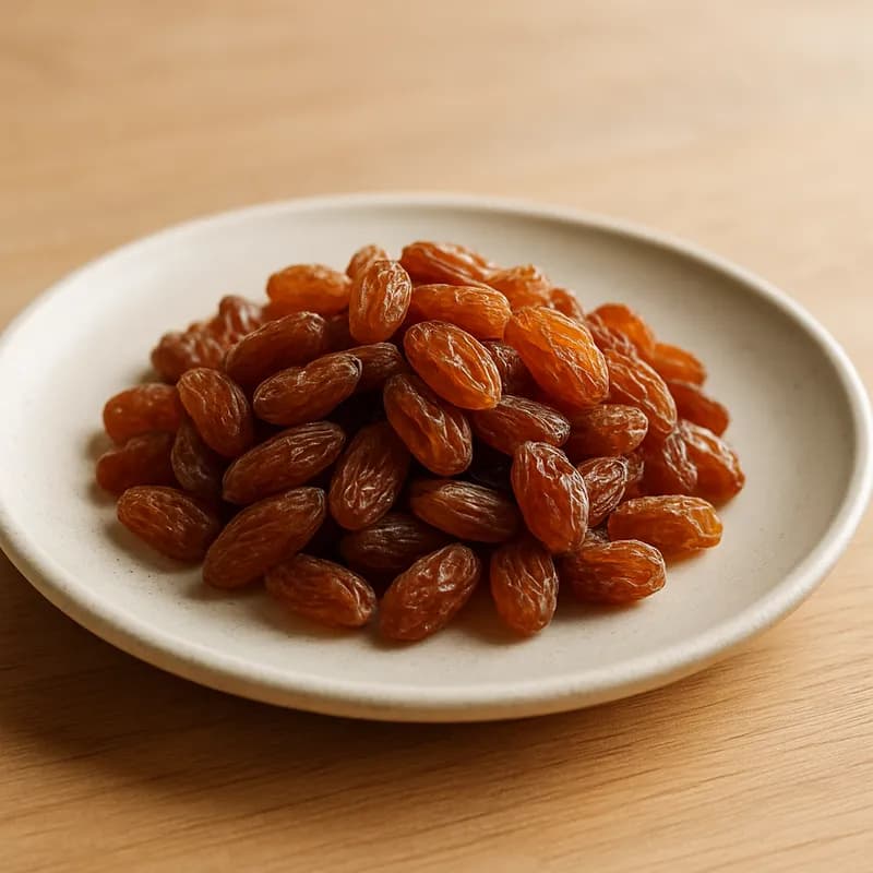 Raisins (Kishmish, dried) — 1 small handful (2 tbsp)