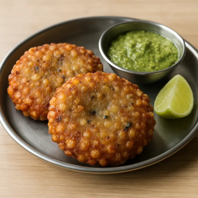 Sabudana Vada — 2 vadas