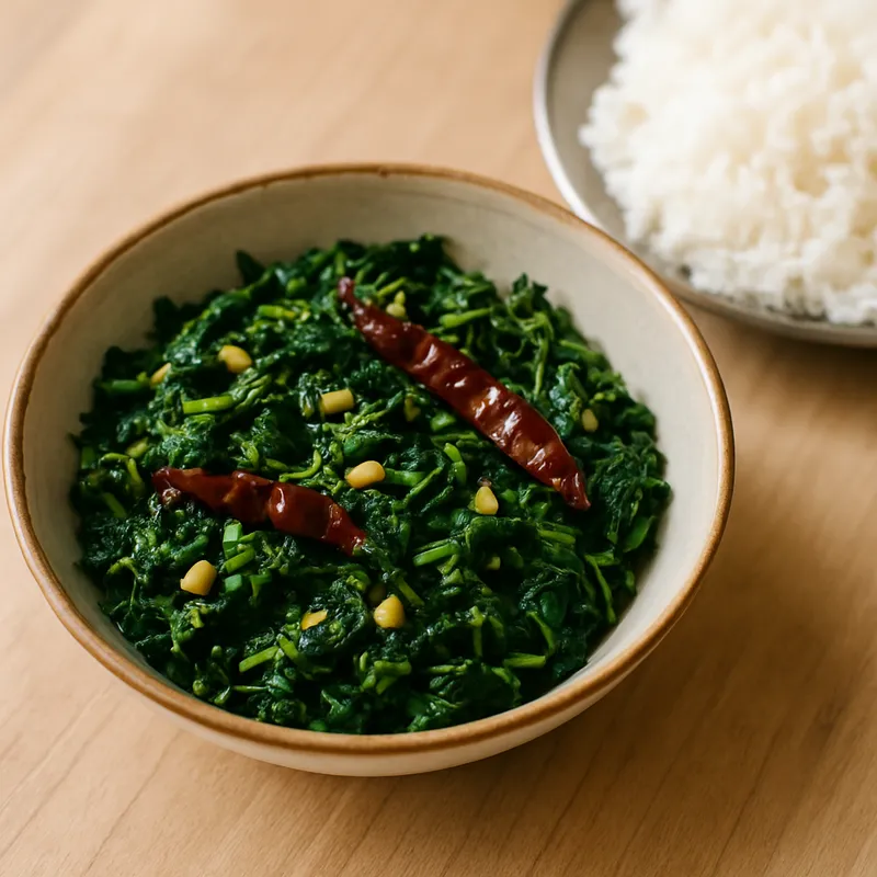 Saga Bhaja — 1 small bowl