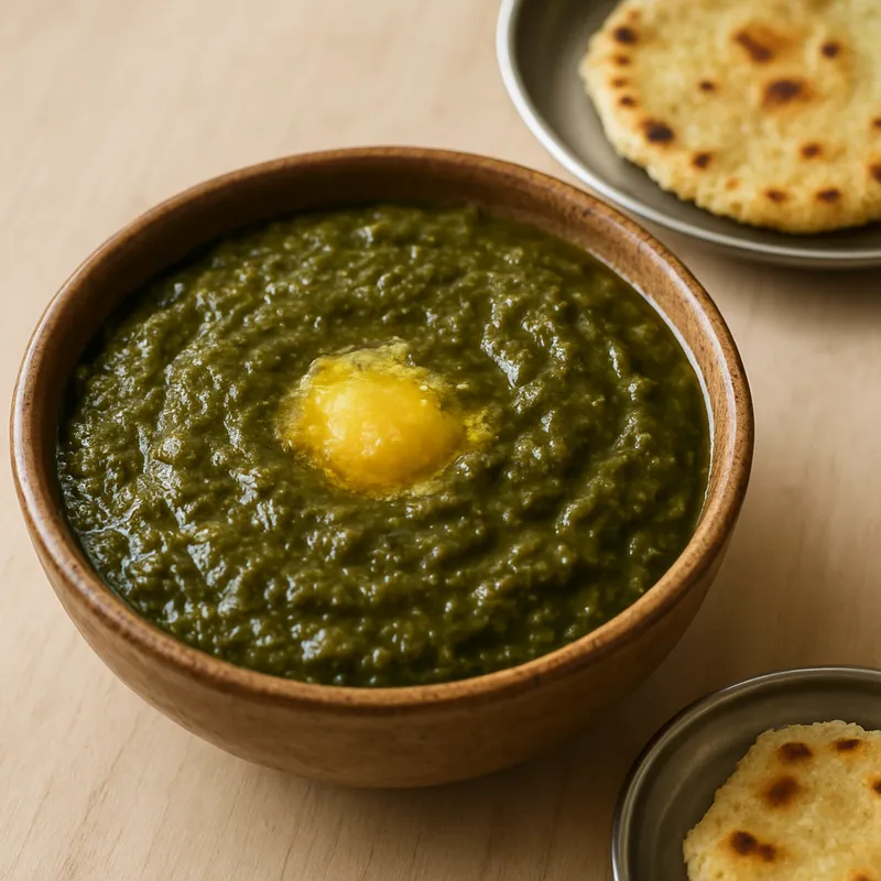 Sarson ka Saag — 1 bowl