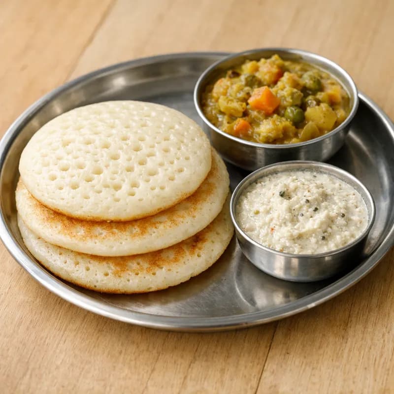 Set Dosa — 3 small set dosas