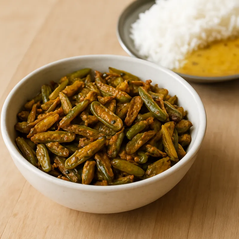 Ivy Gourd (Tindora) — 1 medium bowl (cooked)
