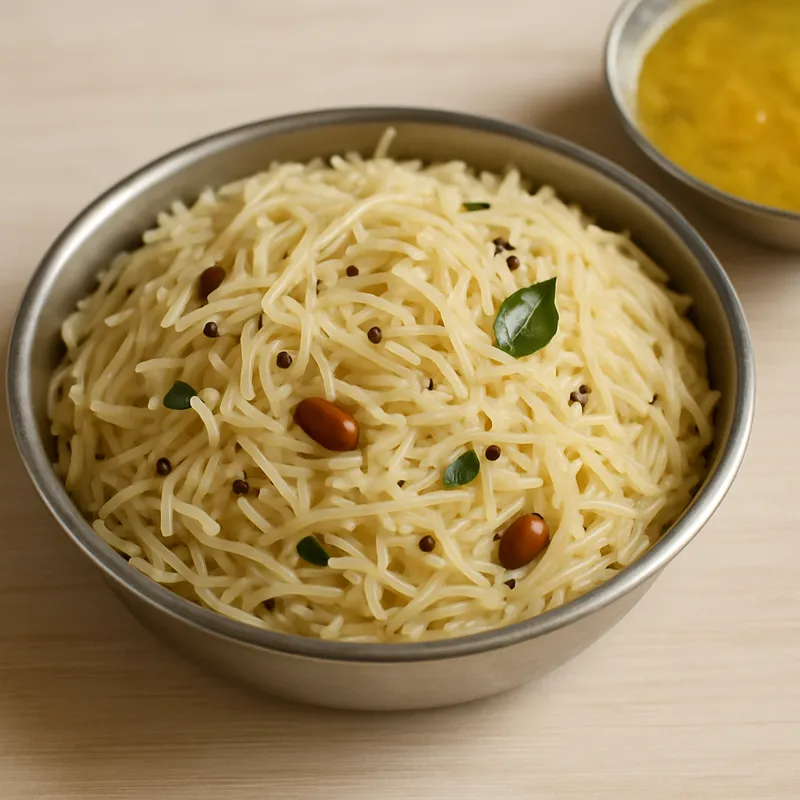 Vermicelli (Semiya / Seviyan, Cooked Plain) — 1 medium bowl (cooked upma)